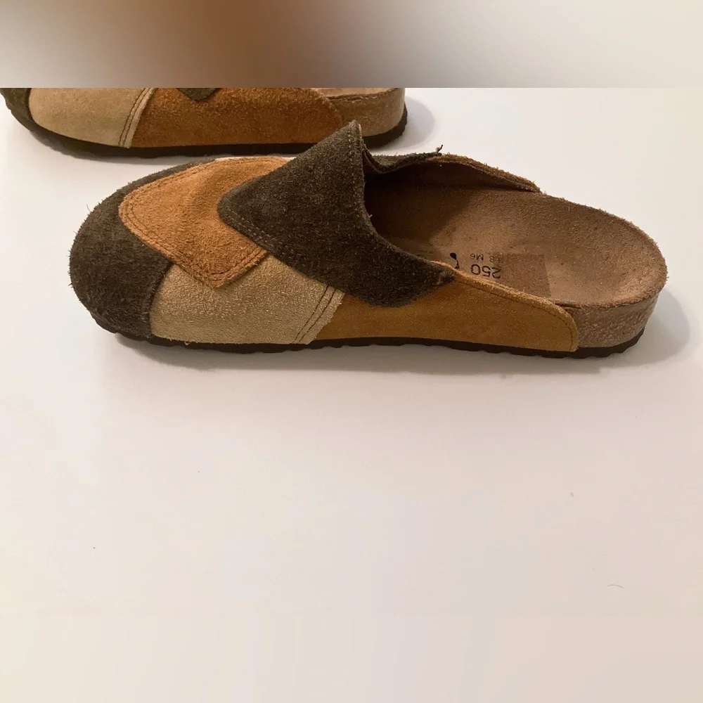Birkenstock Birki's Provence patchwork suede mules 39 - Picture 5 of 9
